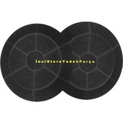 Resim Arçelik Beko Bde 9062 S 90 Cm Yatık Davlumbaz Karbon Filtre 165732003 