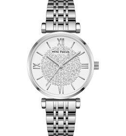 Resim Springsun Kadınlar İçin Retro Roma Rakamlı Kol Saati - Minimalist Kadran, Japon Kuvar Hareketi, 3atm Su Geçirmez, Paslanmaz Çelik Kordon, Gümüş Renk Çok Renkli 