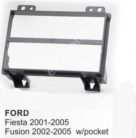 Resim Cadence Ford Fiesta, Fusion Oto Teyp Çerçevesi Uyumlu 