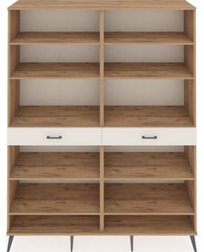 Resim Hyperion Gardrop 10 Raflı 2 Çekmeceli 176x44x221 Çam-çam/aytaşı Çam/aytaşı 