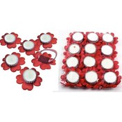 Resim Hobigram Kırmızı Kına El Mumu 12 Li – Özel Tasarım, Aksesuar, Kaliteli Üretim, Göz Alıcı Stil – Kına Eğlence 