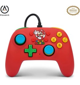 Resim PowerA Nintendo Switch Powera Nano Kablolu Oyun Kumandası Mario Medley 