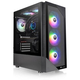 Resim Thermaltake V290 TG 650W 80+ Bronze ARGBa 3x120mm Fan Mesh Ön Panel Pencereli Oyuncu Kasası 
