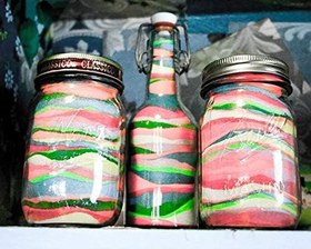 Resim Yeşil Dekoratif Kum 150 g 