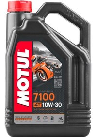 Resim Motul 7100 10W-30 4T Motosiklet Motor Yağı 4 L 