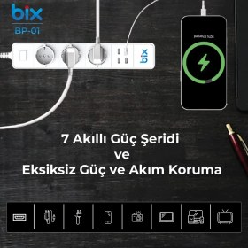 Resim Eco Port Vtn Bp-01 Wifi Yüksek Akım Korumalı Hızlı Şarj Özellikli Akıllı Priz 
