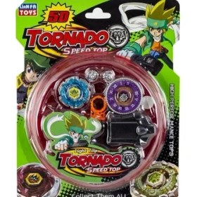 Resim Niyet Tornado - Beyblade - Ikili Beyblade Oyuncak - Sahalı - Oyuncak 