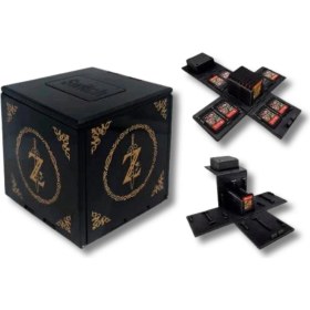 Resim Yues Nintendo Switch Oyun Kartı Saklama Kutusu – Zelda Premium, 16 Oyun + 16 microSD (Toplam 32 Yuva) 