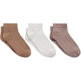 Resim Civil Boys Basic Derbili 3'lü 2-12 Yaş Erkek Çocuk Patik Çorap - Standart / 8-9 Yaş 