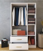 Resim Metalia 3 Kapılı 2 Çekmeceli Dolap 