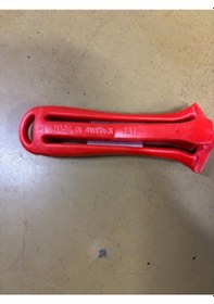 Resim Eğe Sapı Plastik Yuvarlak Eğe İçin Kırmızı Husqvarna 