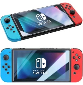 Resim Elektronikçim Baseus Crystal Series Nintendo Switch 2019 Için Cam Ekran Koruyucu 2 ADET-(5775) - TK0021-5CTXZ6 