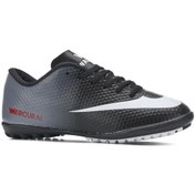 Resim Albishoes Büyük Numara Erkek Dişsiz Siyah Futbol Ayakkabısı 45-47 001 