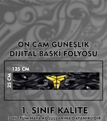 Resim 3M Kobra Yılan Güneşlik Folyo / Dijital Baskı / Yapışkanlı Folyo / Araç Sticker 