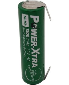 Resim 1.2 V 1300 Mah Aa Şarjlı Tıraş Makinesi Pili Puntalı (Kalın Kalem 