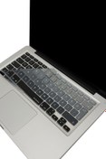 Resim Mcstorey Macbook Air Pro Klavye Koruyucu (TÜRKÇE Q) (ESKİ USB'Lİ MODEL 2008-2017) A1466 A1502 Uyumlu Ombre 