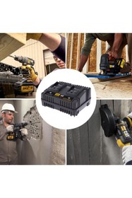 Resim Cat DXC42 18Volt Li-ion ONE FOR ALL Profesyonel İkili Hızlı Akü Şarj Cihazı 