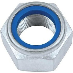 Resim M14 Dın985 Fiberli Somun Beyaz 5 Li Paket 