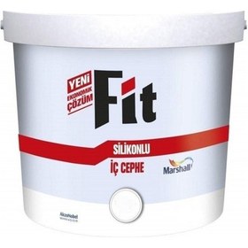 Resim Fit Silikonlu Iç Cephe Duvar Boyası 20 Kg Çakıl Taşı 20 L 