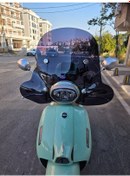 Resim Motocam Rks Ltr 125 Siperlik Ön Cam 2023 -2025 Model 45cm Siyah Renkli 4mm Aparatsızdır 