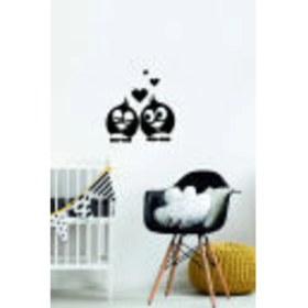 Resim Aşık Kuşlar Priz Sticker-Oto STICKER-18X18CM 