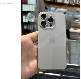 Resim Apple iPhone 15 Pro İkinci El YD | 256 GB | Natürel Titanyum 