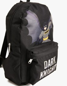 Resim Erkek Çocuk Batman Lisanslı Baskılı Sırt Çantası 