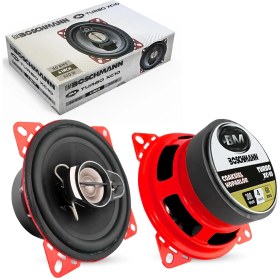 Resim Boschmann Xc-10 Turbo Oto Koaksiyel Hoparlör 10CM 300 Watt Tweeterli 2 Adet 