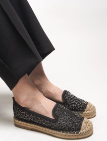 Resim Riccon Jehyeth Kadın Espadril 00128 Siyah - Siyah / 37 