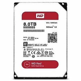 Resim Western Digital Red 3,5 Sata III 6Gb/s 8TB 128MB 7/24 Nas WD80EFZX HDD & Harddisk 