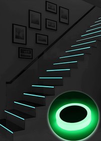 Resim Elioure Parlayan Bant Koridor Araba Motosiklet Bisiklet Kamp Çadır İçin Karanlıkta Neon Led Şerit 400 Cm 
