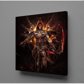 Resim Savaşcı Kanvas Tablo 200x200cm 