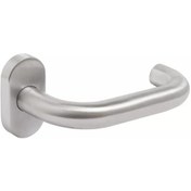 Resim Bulat Paslanmaz Çelikten Kapı Kolu 177979527 