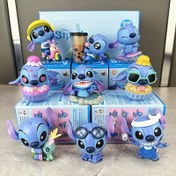 Resim Stitch PVC Koleksiyonluk Heykel - Goggles ve Bow Tie ile Sevimli Karikatür Karakter, Ev, Ofis veya Parti için Çok Yönlü İç/Dış Mekan Dekorasyonu, İdeal Tatil ve Doğum Günü Hediyesi, Şenlikli Oda Aksesuarı | Oyuncu Tasarım | Dayanıklı PVC, Stitch Dekor 