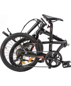 Resim Geotech Fold Up 20.4 20 Jant 8 Vites Hd Katlanır Bisiklet - Siyah 