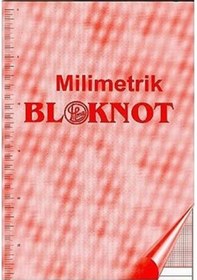 Resim Dilman Milimetrik Bloknot A4 Pembe 