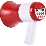 Resim Xiyyadms 50w Bluetooth Özellikli Taşınabilir Megafon, 800m Menzil, 16 Saat Ses Süresi, Şarj Edilebilir Pil 10.1" 