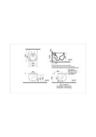 Resim VitrA Liquid Asma Klozet Ve Kapak Takımı, Beyaz Diğer 