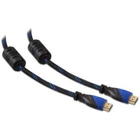 Resim S-link SLX-264 HDMI TO HDMI 10m Altın Uçlu 24K + Kor.Kılıf v2.0 Ultra HD 4K 3D HD 1080P Kablo 