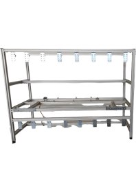 Resim RigBu Sigma Mining Rig Kasası Sb84l 14 Gpu 