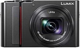 Resim Panasonic Lumix DC-TZ200 Kompakt Kamera (20,1 MP) - Dijital Kameralar (4864 x 3648 Piksel, MOS, 15x, 4K Ultra HD, Siyah) 