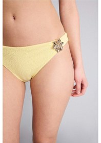 Resim Defacto Regular Fıt Krinkıl Kumaş Bikini Alt G9299ax26smyl118 Sarı-yl118 