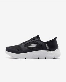 Resim Skechers Go Walk Flex - Anza Erkek Siyah Yürüyüş Ayakkabısı 216504 Bkgy Siyah | Orijinal 