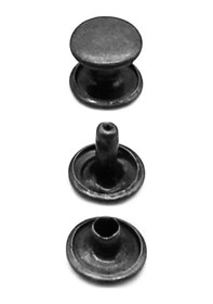 Resim 5 Mm 00 No Siyah Oksit Renkli 30 Adet Perçin Rivet 