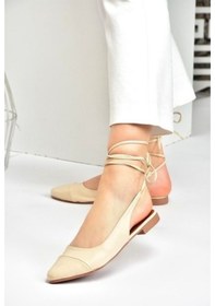 Resim Bej Bilek Bağlamalı Kadın Babet M726890209 Bej 