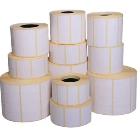 Resim Prodijital 35 x 50 mm Termal Barkod Etiketi 750 Sarım 100 Rulo 75000 Adet 