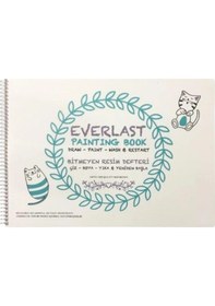 Resim Gıpta Everlast Plastik Kapak Bitmeyen Resim Defteri 25x35 4 Yaprak 6184 
