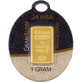 Resim T51 TUĞRUL ALTIN 1 Gram 24 Ayar Külçe Altın 