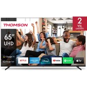 Resim Thomson 65UG4S14 65" 165 Ekran 4K UHD Google Smart LED TV 