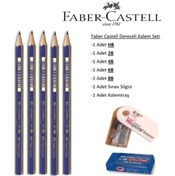 Resim Faber Castell Faber-castell Resim Kalemi Faber Dereceli Kalem Seti Karakalem Seti Hb-2b-4b-6b-8b 5'li Set 
